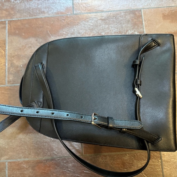 Kate Spade Black Backpack with Gold Details - Picture 6 of 6